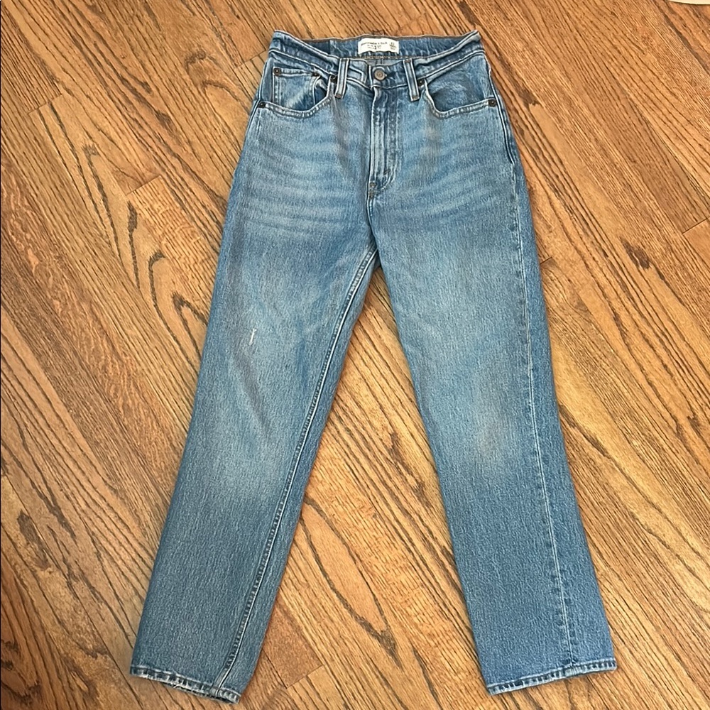 Abercrombie & Fitch High Rise Women Jeans - Blue